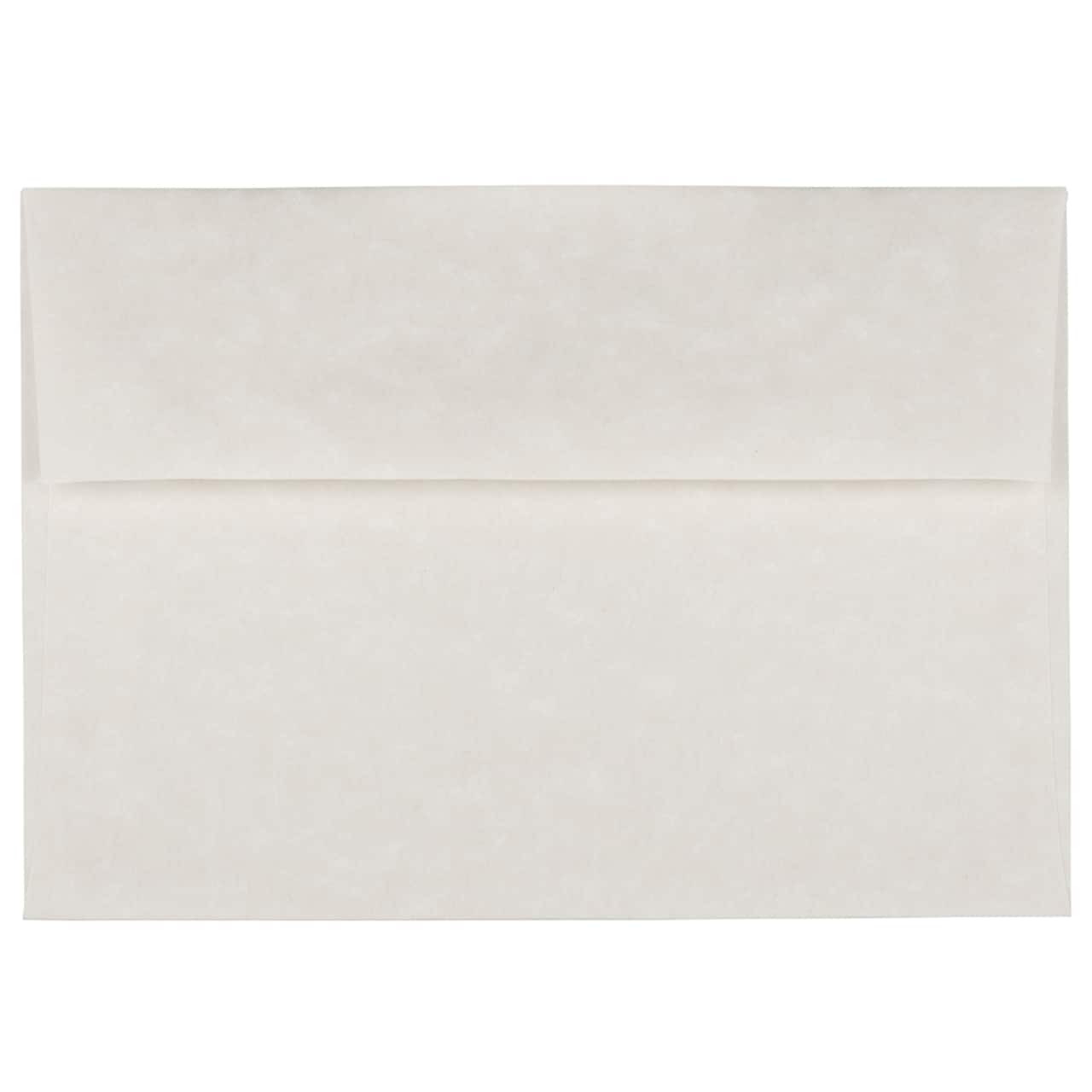 JAM Paper A7 Parchment Invitation Envelopes, 50ct.